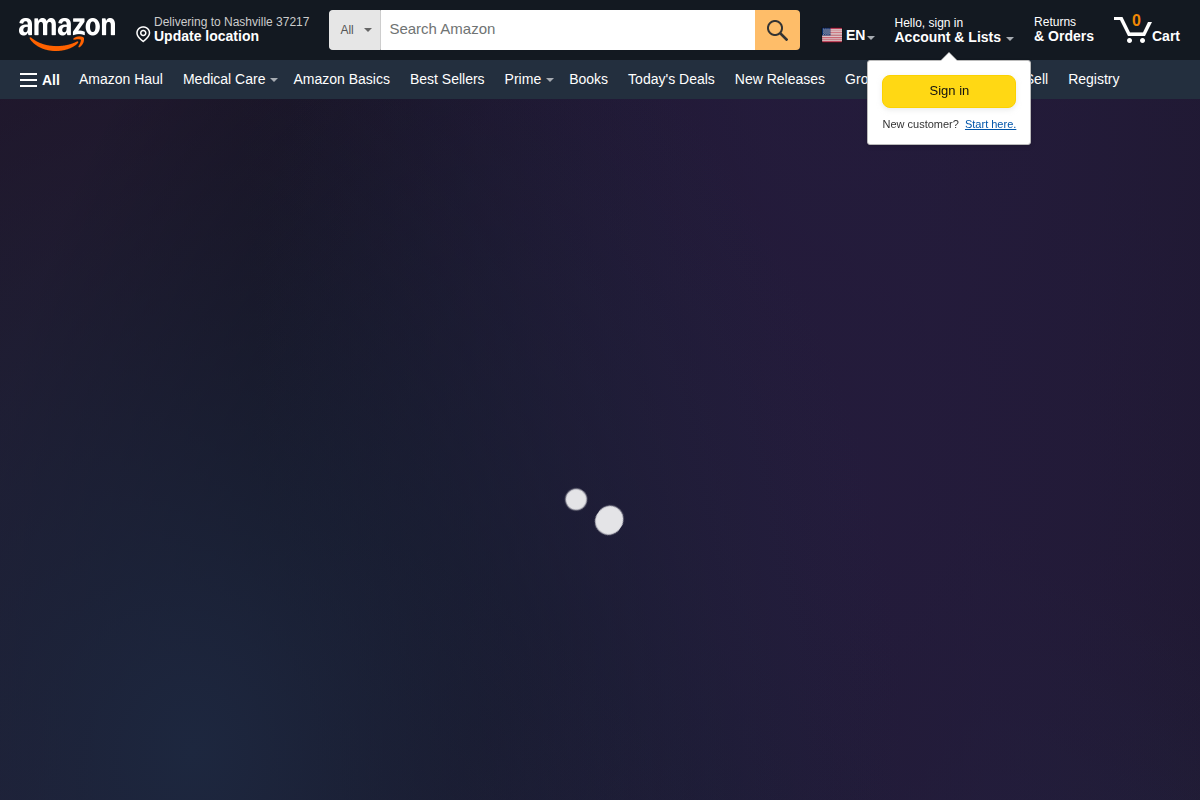 Captura de pantalla de Amazon Luna