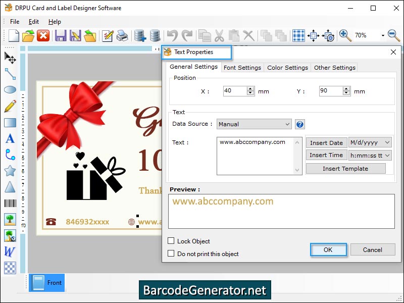 Captura de pantalla de Wedding Card Designing