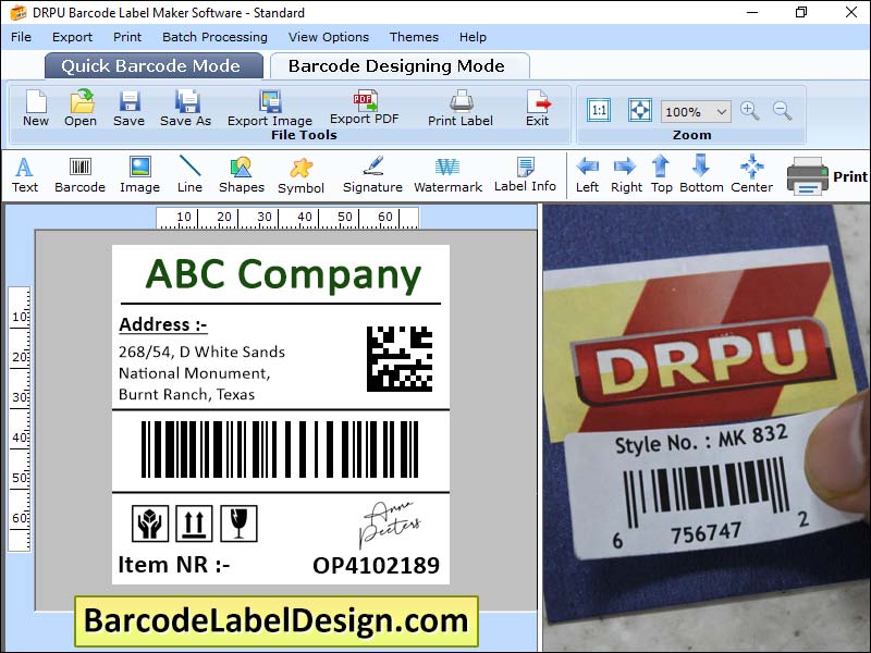 Captura de pantalla de How to Generate UPC Barcode