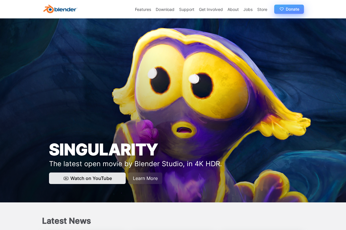 Captura de Blender