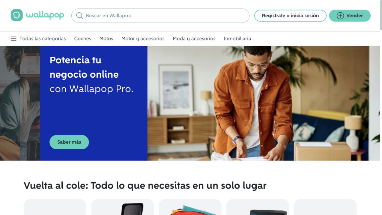 Captura de Wallapop