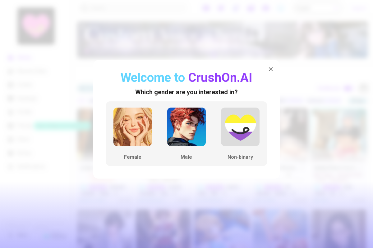 Captura de pantalla de Crushon.ai