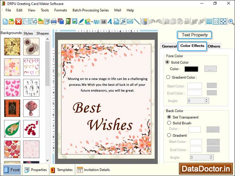 Captura de pantalla de Christmas New Year Greeting Card