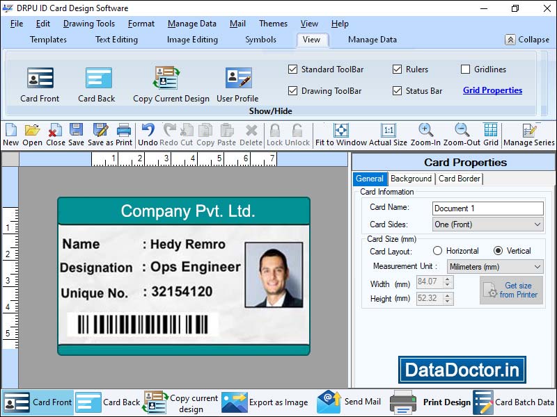 Captura de pantalla de Student Badge Maker