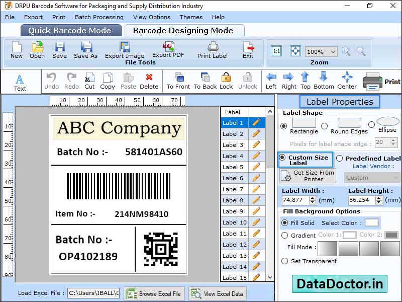 Captura de pantalla de Memory Sticks Data Recovery