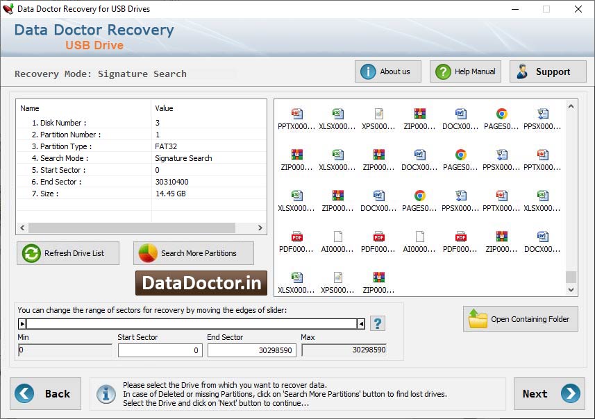 Captura de pantalla de Download Pen Drive Recovery