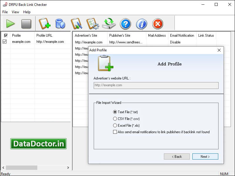 Captura de pantalla de Monitoring Web Site