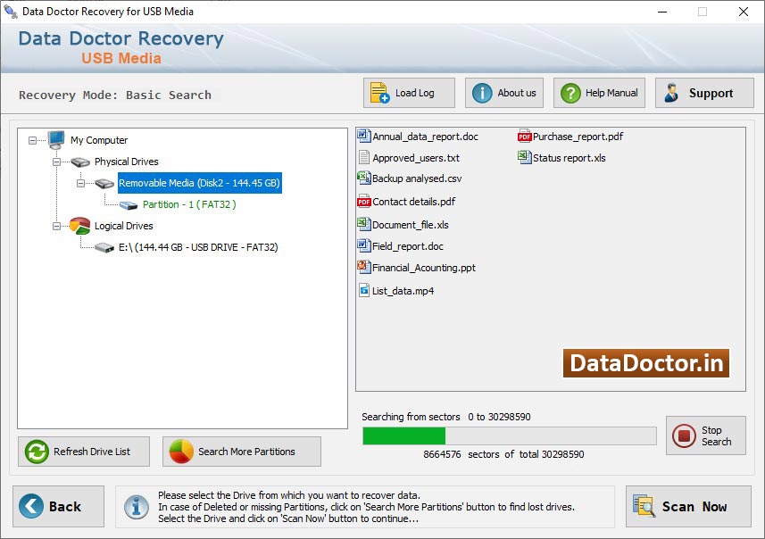 Captura de pantalla de Digital Media Undelete