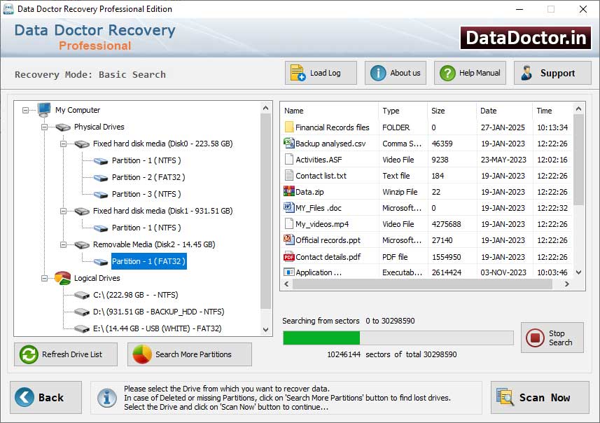 Captura de pantalla de Windows Recovery