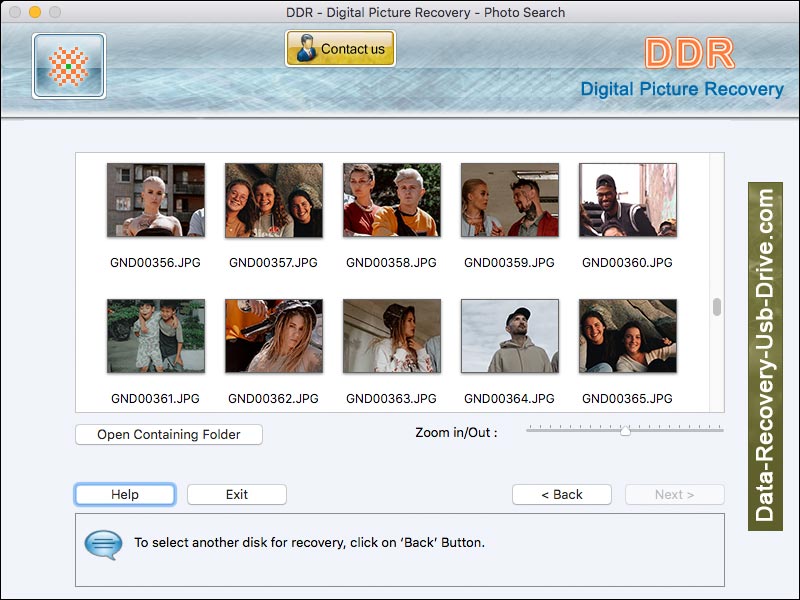 Captura de pantalla de Restore Deleted Files on Mac
