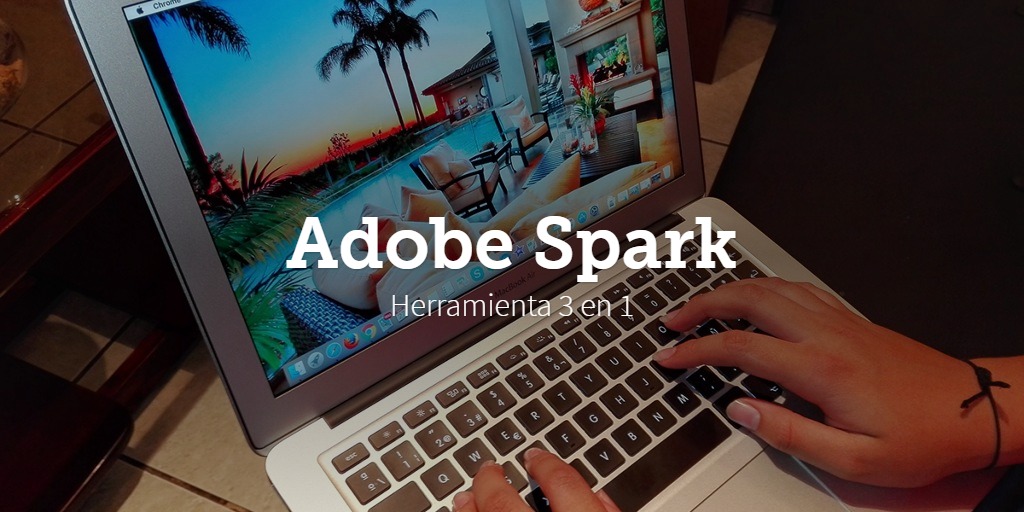 Captura de Adobe Spark