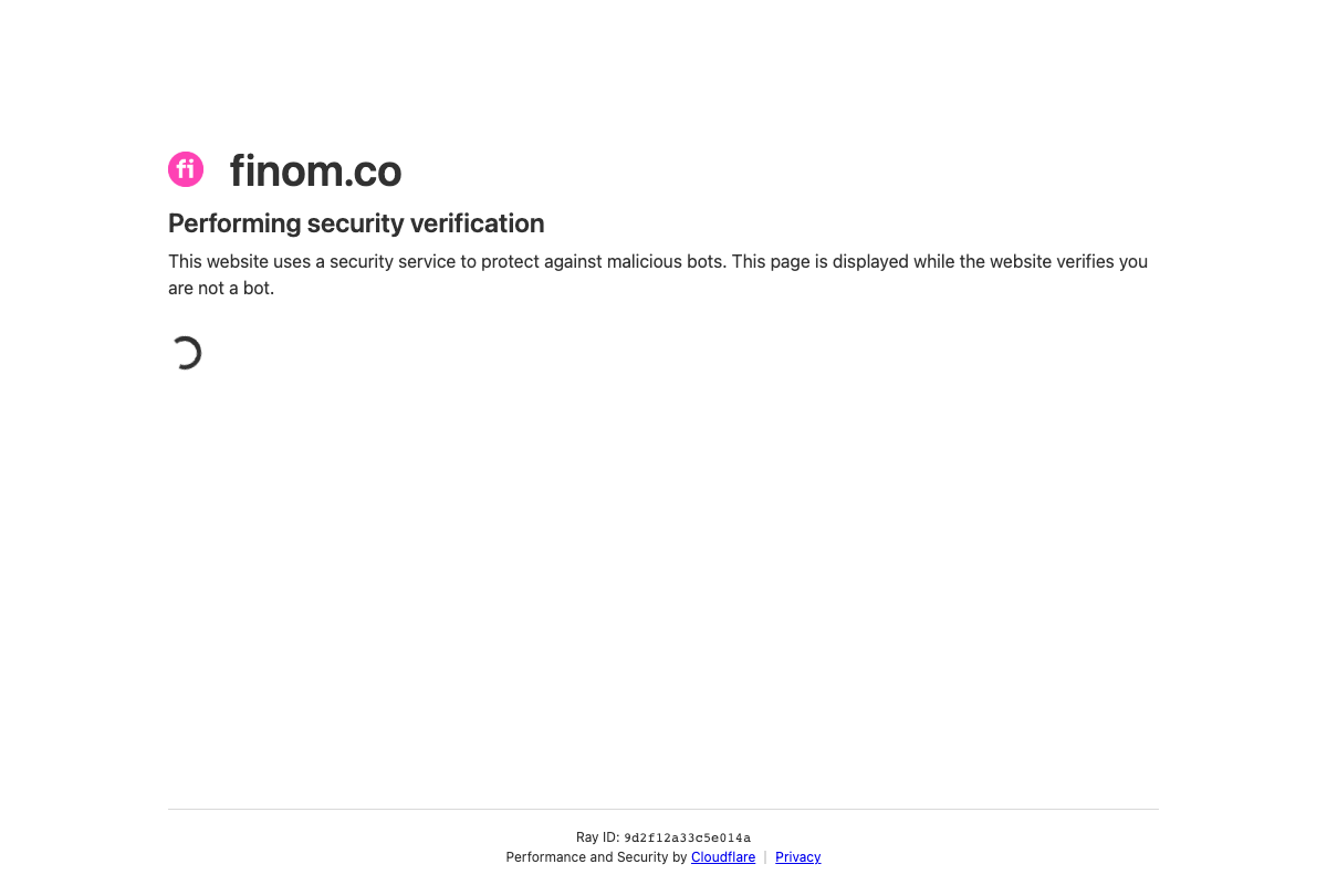 Captura de pantalla de Finom