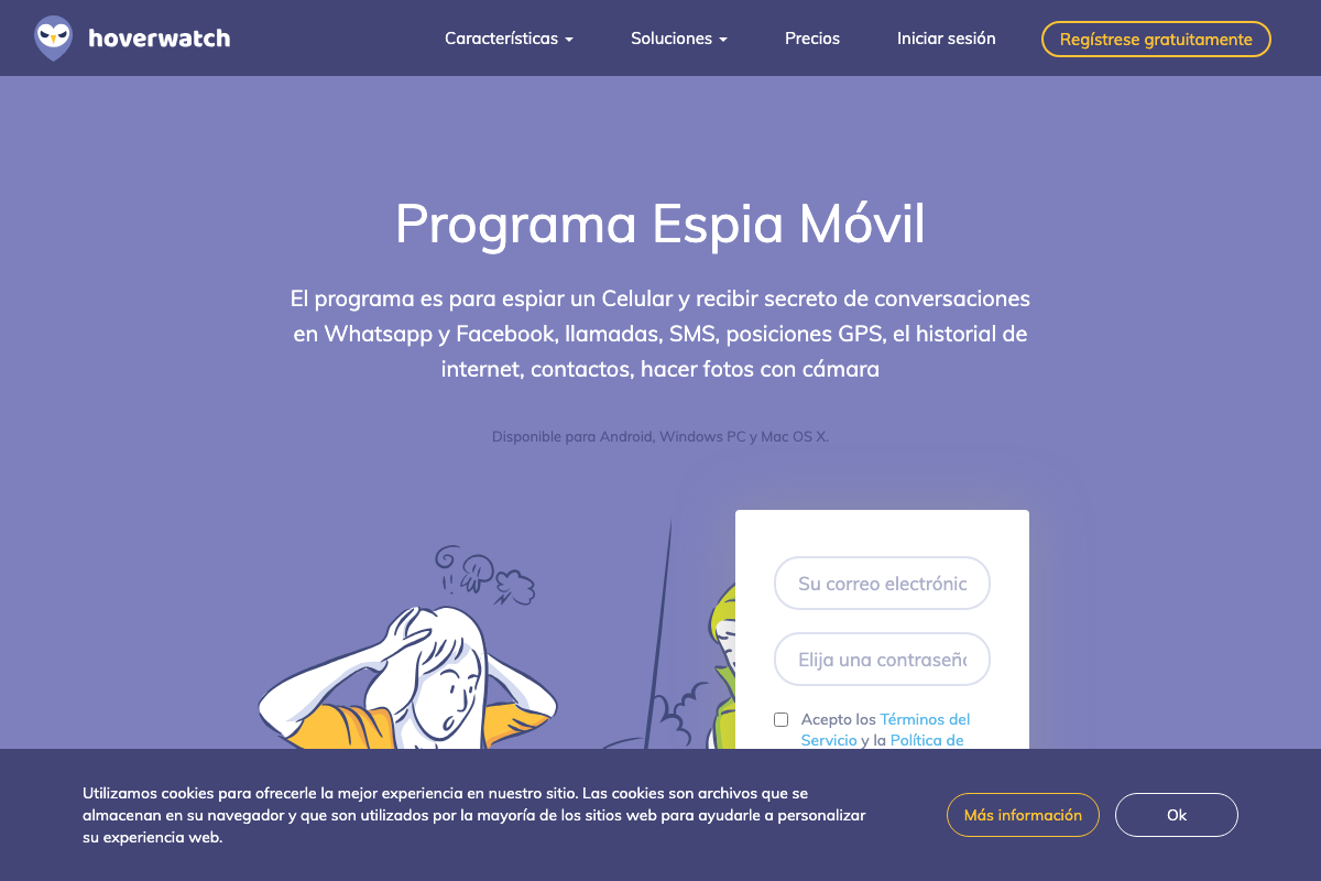 Captura de pantalla de Hoverwatch