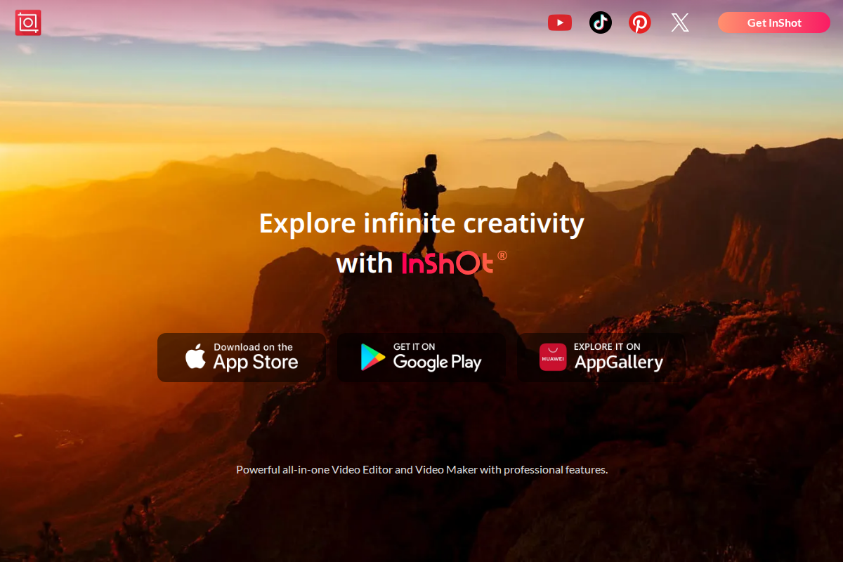 Captura de pantalla de InShot