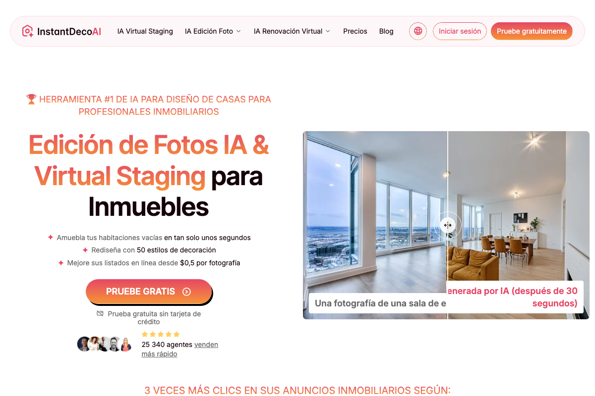 Captura de pantalla de InstantDecoAI