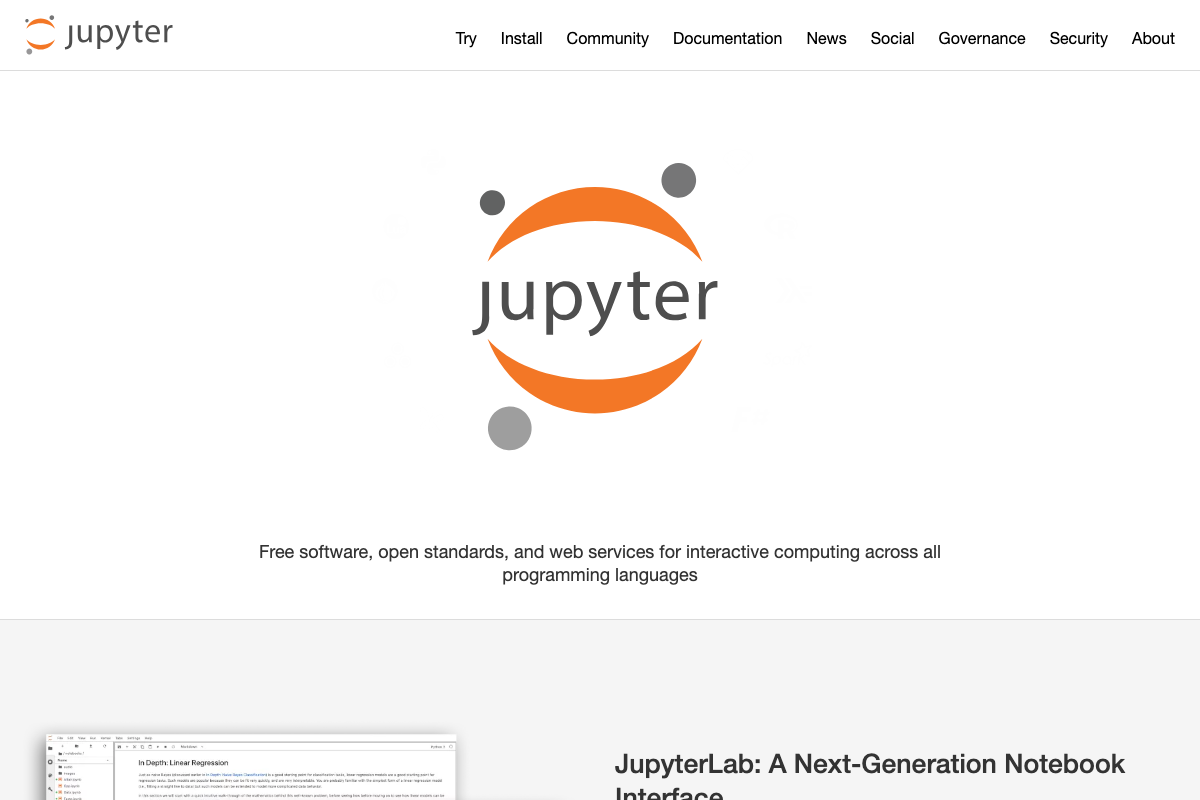 Captura de Jupyterlab