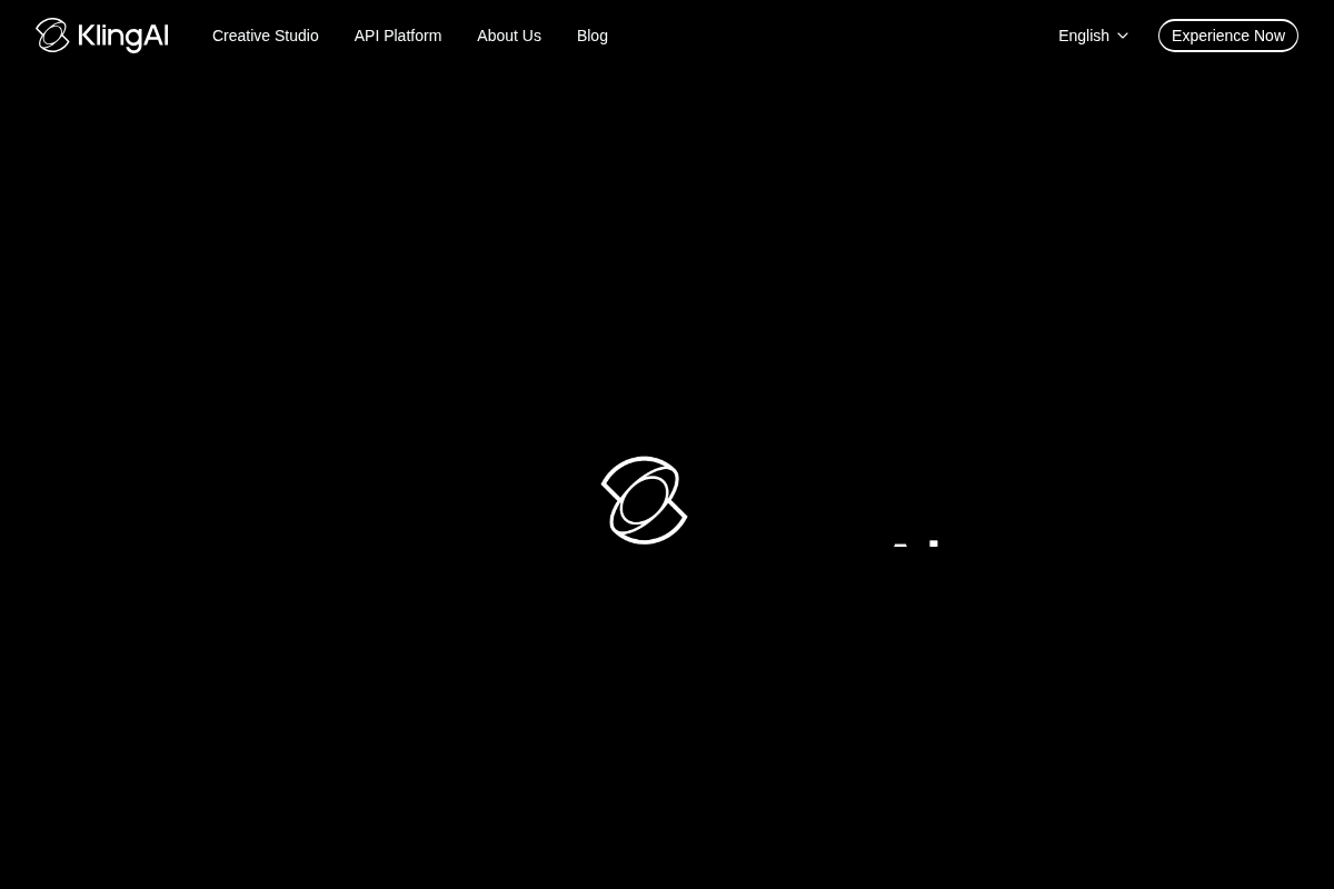 Captura de pantalla de Kling AI