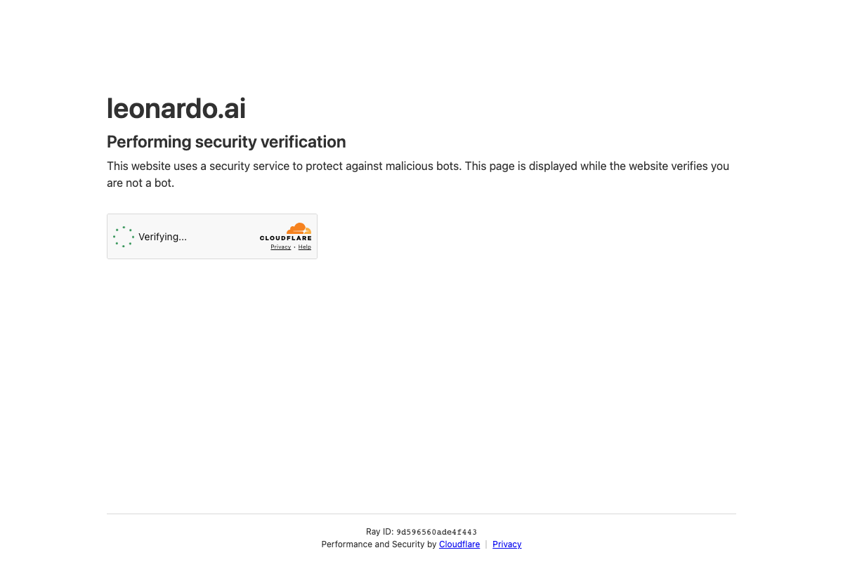 Captura de pantalla de Leonardo.ai
