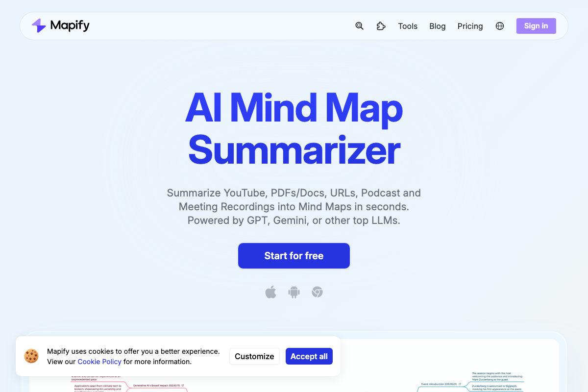 Captura de pantalla de Mapify