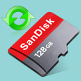 Flash Memory Card data retrieval
