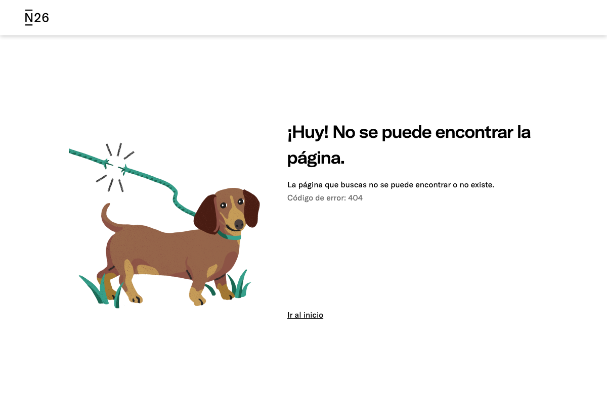 Captura de pantalla de N26 Business