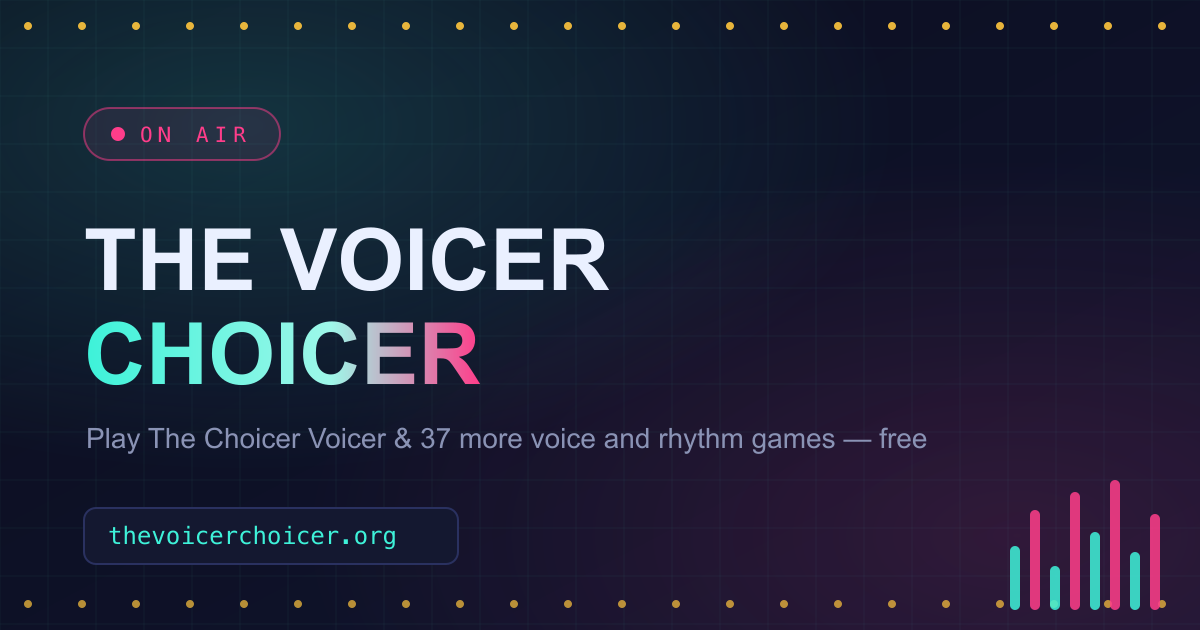 Captura de pantalla de The Voicer Choicer