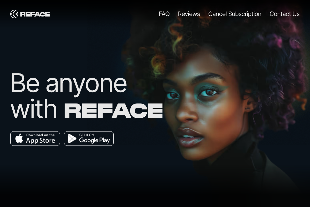 Captura de pantalla de Reface