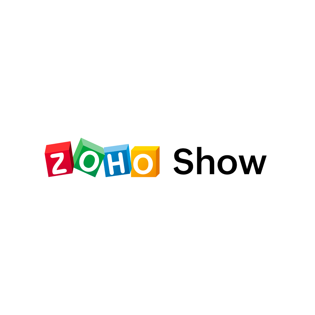 Captura de pantalla de Zoho Show