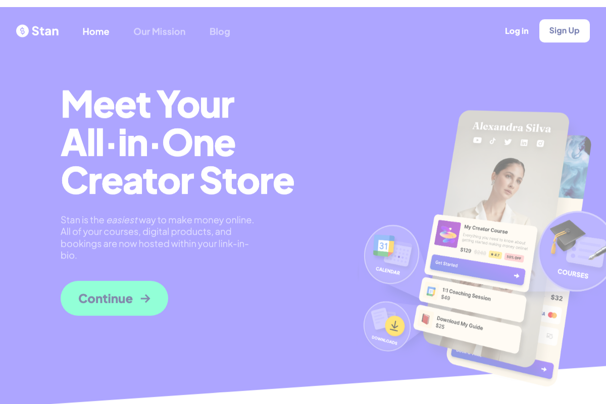 Captura de pantalla de Stan Store