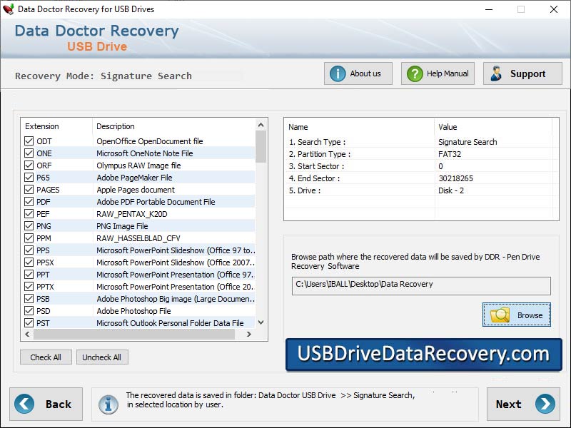 Captura de pantalla de Cell Phone Files Restore Software