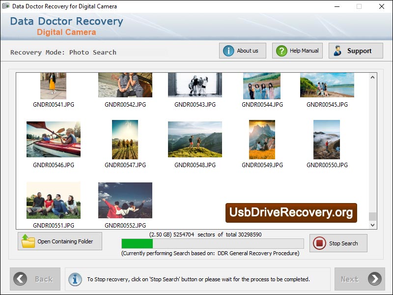 Digital Camera Restore Software