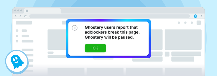 Captura de Ghostery